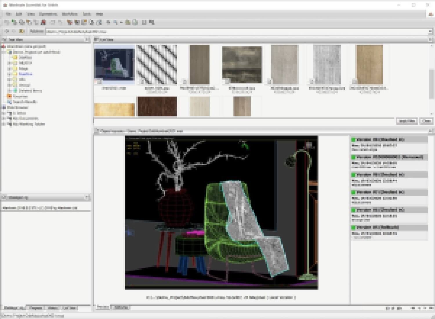 Alienbrain for architecture models